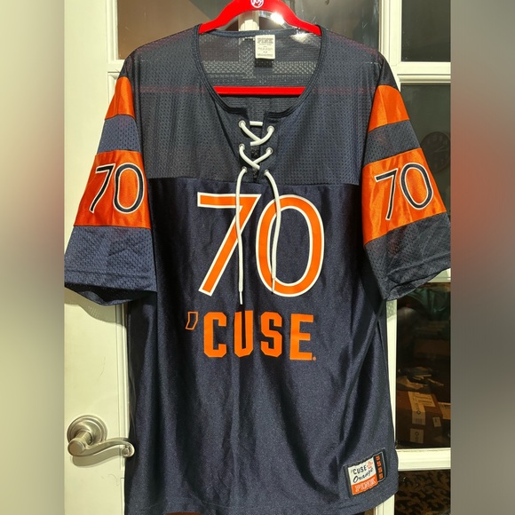 Syracuse Orangemen Collegiate Jersey By PINK, Women’s M, NWOT - Picture 1 of 5